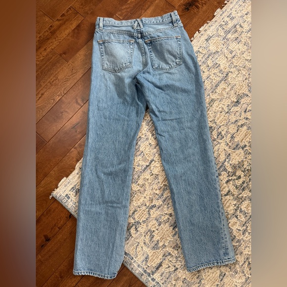 SLVRLAKE High-Rise Straight Leg Jeans | Size 26 (S) | 100% Cotton - Picture 4 of 4